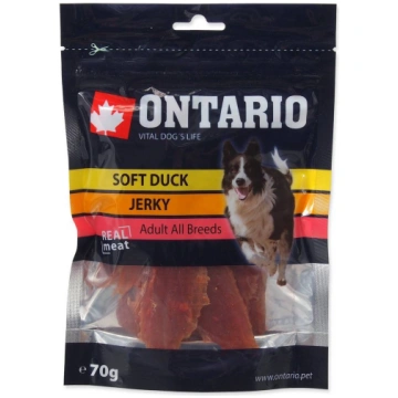 Ontario Soft Duck Jerky mīksti pīles gaļas gabaliņ
