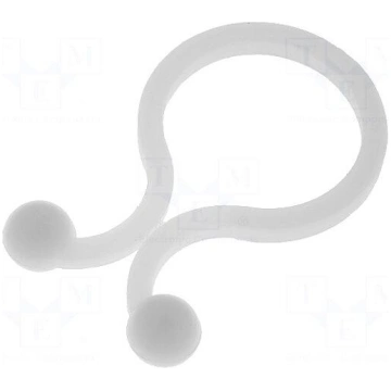 Cable clips | 13.8mm | polyamide | natural | UL94V