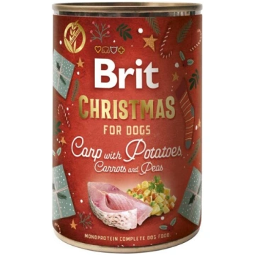 Brit Care Mono Protein Christmas konservs suņiem, 