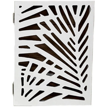 Koka atslēgu turētājs BASIC, baltā krāsā, 27 x 19 