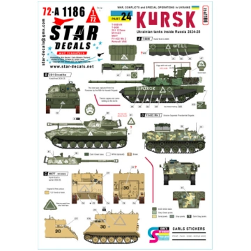 War in Ukraine Part 24 / Kursk - Ukrainian Tanks i