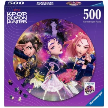 RAVENSBURGER PUZZLE puzle KPOP Demon Hunters 500ga