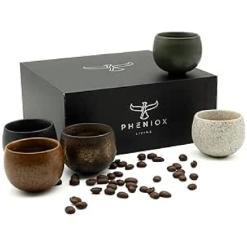 Pheniox espresso tasīšu komplekts no 5 Timeout Min