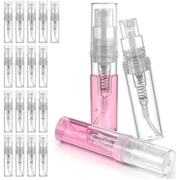 Tucnoeu 20PCS Parfümzerstäuber 2ml - Mini Sprühfla