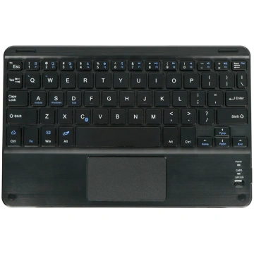 Bluetooth 3.0 wireless keyboard with Touchpad - bl