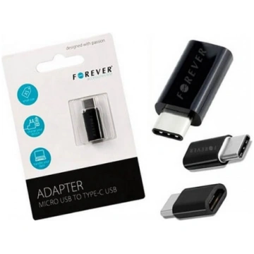 Lietots - Forever Micro USB to USB Type-C Adapter