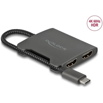 Delock USB Type-C™ Splitter (DP Alt Mode) to 2 x H