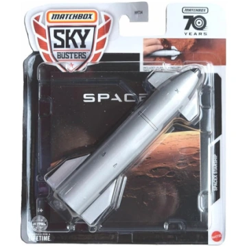 Matchbox Sky Busters Spacex kosmosa kuģis + spēļu 
