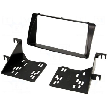 Radio mounting frame | Toyota | 2 DIN | black 4CAR