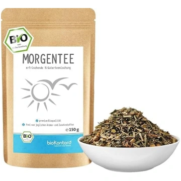 Rīta tēja Bioloģiskā birstošā tēja 150 g - ar atsv