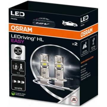 OSRAM 64151DWESY-2HB - H3 LED AUTOLAMPAS 8W 12V 64