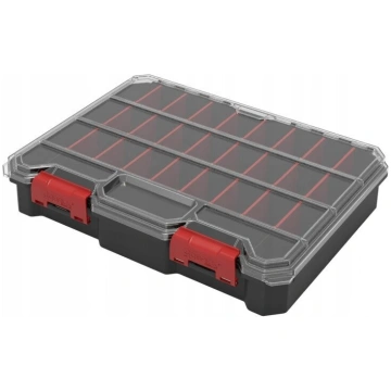 Qbrick Compact L Melns organizators mazām detaļām