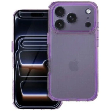 MATRIX CLEAR maciņš telefonam iPhone 17 Pro violet