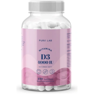 PURE LAB D3 vitamīns 4000 SV (240 kapsulas)