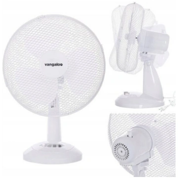 Galda ventilators Vangaloo, balts