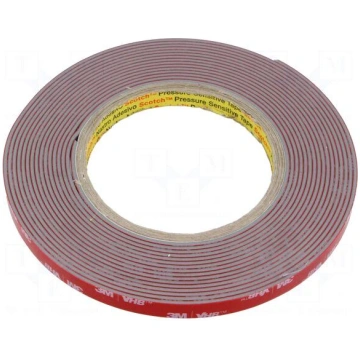 Tape: fixing | W: 9mm | L: 5.5m | Thk: 1.6mm | dou