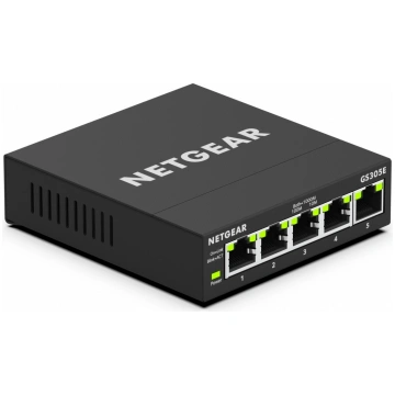 NETGEAR GS305E Smart Managed Plus Switch, 5 Gigabi