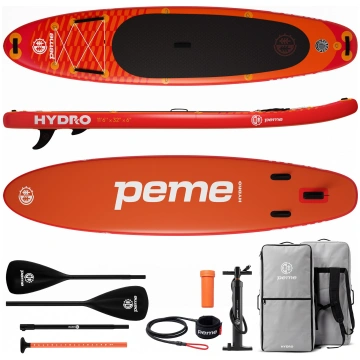 Airēšanas dēlis Peme Hydro Sunset Orange, 350 cm