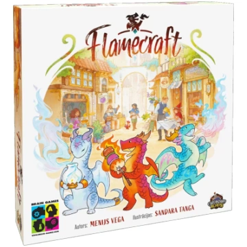 Galda spēle Flamecraft (uz vietas) beracedog