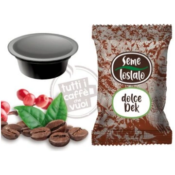 Capsule seme tostato dolce dek compatibili lavazza