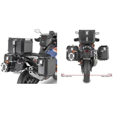 GIVI PLO7713MK PORTAVALIGIE LATERA PL ONE-FIT CONF