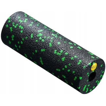 4Fizjo Mini masāžas rullis EPP 15 cm, melns/zaļš -