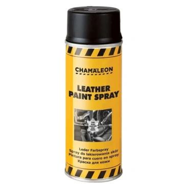 Aerosol Leather and vinyl paint BLACK 400 ml Autom
