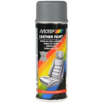 MOTIP ādas krāsa, pelēka, motip leather spray grey