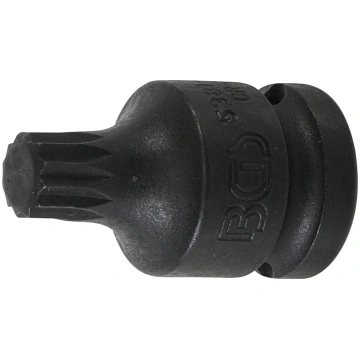Impact Bit Socket | 12.5 mm (1/2") Drive | Spline