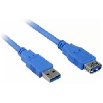 Sharkoon Extension cable USB 3.0 blue 3,0m vads 40