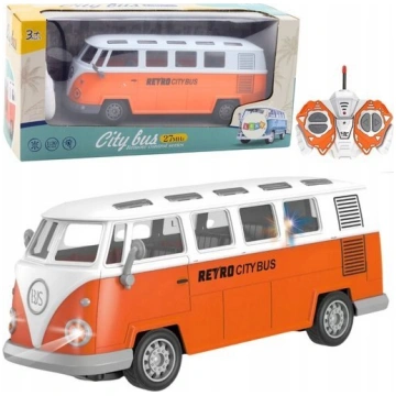 LeanToys Autobus Retro City Bus Zdalnie Sterowany 