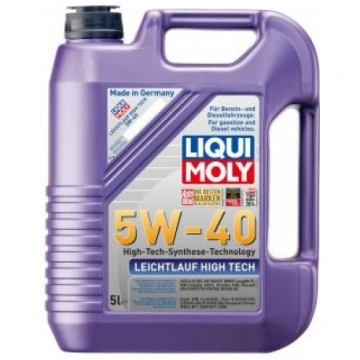 LIQUI MOLY sintētiskā motoreļļa 5w40 liqui moly le
