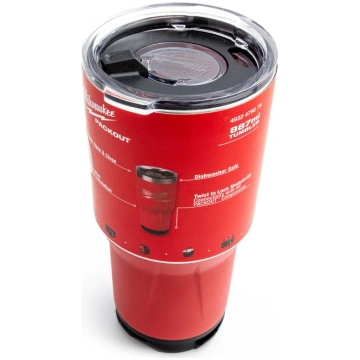 Milwaukee PACKOUT™ krūze 887 ml sarkana 4932479075