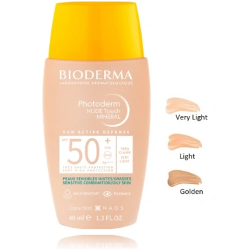 Bioderma Photoderm Nude Touch saules aizsargkrēms 