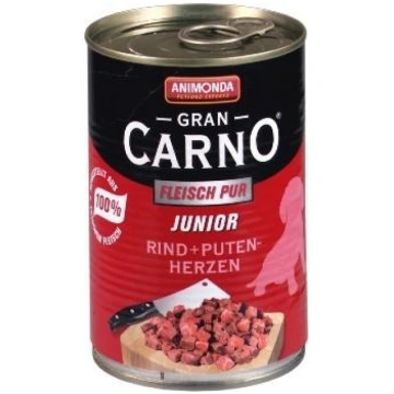 ANIMONDA Gran Carno konservi kucēniem - liellops, 