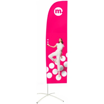 Pludmales karogs – mFlag Blade - S Standart Bez pa