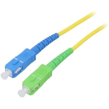 Fiber patch cord; OS2; SC/APC,SC/UPC; 1m; 9/125um;