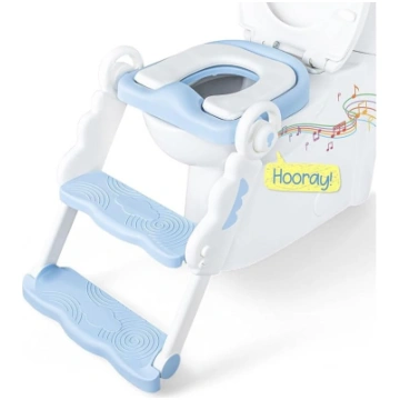 bebeleh toddler potty mācību sēdeklis ar pakāpienu