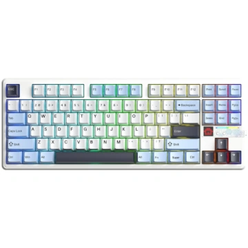 AULA Gasket F87 Pro V2 Glacier Blue Star Vector RG