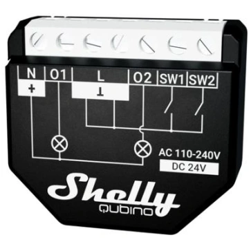 Shelly wave 2pm relais max. 16a 2 kanAle unterputz