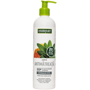 COSMEPLANT Pretblaugznu šampūns ar organiskās salv