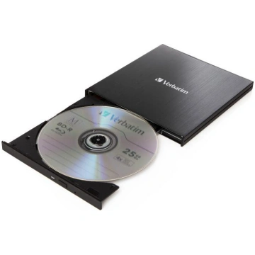 Verbatim External slimline Blu-ray Writer, Blu-ray