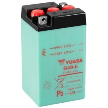 Startera akumulatoru baterija YUASA B49-6
