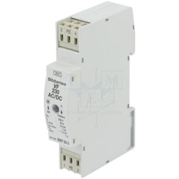 Surge arrestor | Type 3 | Poles: 2 | 0.7kA | 255VA