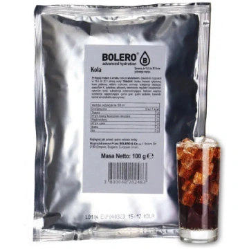 "Bolero Bag" šķīstošais dzēriens Kola - 100 g
