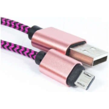 ATX Cable Micro-USB 1m pink