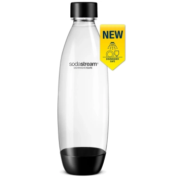 Soda Stream, 1 L, melna - Pudele gāzēto dzērienu p