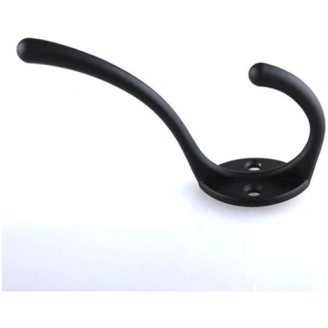 Double wall hanger - black - A2822 - Metal coat ho