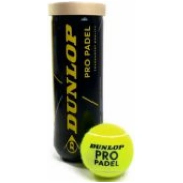 Dunlop PRO PADEL 3-pet FIP approved Tenisa bumbiņa