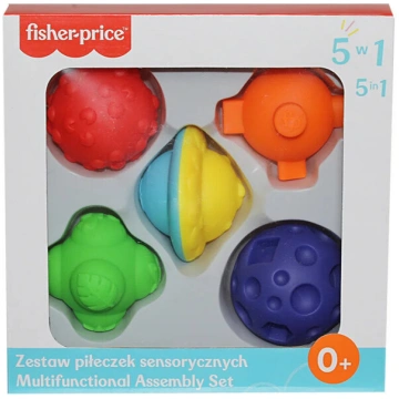 Fisher Price Sensorās bumbiņas 5 gab - Fisher- Cen